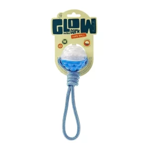 Tamsoje švytintis kamuoliukas Bubble Ball Glow, su virve